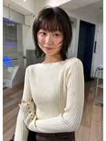 カシェル トウキョウ(Cashel Tokyo) 【sota】オリーブグレージュ/顔まわりレイヤーボブ