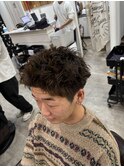 MEN’S HAIR/波巻ツイストスパイラル/フェザーパーマ/船橋