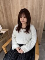 ペグ(Peg)&nbsp;韓国風ハッシュカット◎顔周りレイヤー×ピンクブラウン