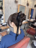 ヘアーアンドビューティストーリア 蒲田店(hair beauty STORIA)&nbsp;高めのシニヨン
