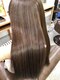 美容室 アオ(ao)の写真/憧れのストレートヘアへ☆癖やうねりに自然な縮毛矯正!前髪だけなどの部分矯正も◎