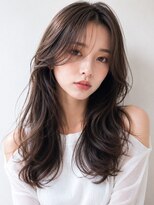 ヘアメイク アージュ 天神西通り店(HAIR MAKE age) 韓国ヘア エギョモリ 顔周りカット オリーブショコラ 20代 艶髪