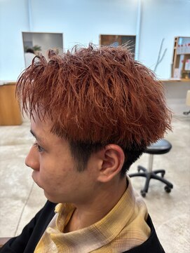 メンズカノエ 山口小郡店(Men's CANOE) 刈り上げアップバング