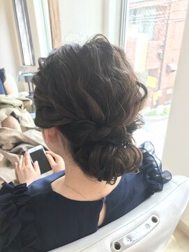 ロカット サロン(Roquat Salon) 人気なみなみアップアレンジ 【ヘアセット 立川/立川南 浴衣】