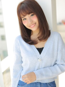 アグ ヘアー レイズ 松井山手店(Agu hair raise) 美フォルム☆ワンカールストレート