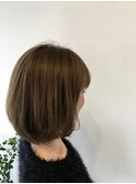 ふんわり可愛いボブ