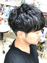 ヘアアンドメイクフリッシュ(HAIR&MAKE FRISCH) ニュアンスパーマ刈り上げソフトマッシュ