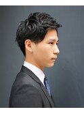 ** Overlay ** 自由が丘 アップバングビジネスショート