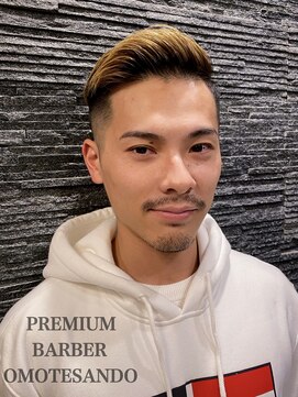 プレミアムバーバー 表参道店(PREMIUM BARBER produce by HIRO GINZA) ハイトーンバーバースタイル