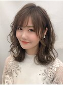 ☆フォギーベージュツヤカラー☆【ハッシュカット】