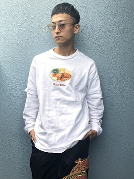 ニコフクオカヘアーメイク(NIKO Fukuoka Hair Make) 「NIKO」ネイビーマッシュショート