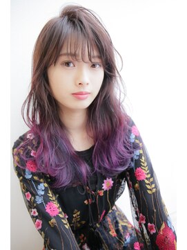 サロンド ベレーザ トータ(salao de beleza tota) パープルグラデーション！