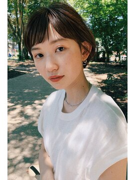 ゼンコー キチジョウジ シェール(ZENKO KICHIJOJI chere) 【ZENKO吉祥寺Chere】耳掛けマッシュショートボブ