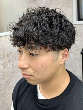ヘアサロン シュウ 【戸田公園5分/メンズバーバー】ランダムスパイラルパーマ