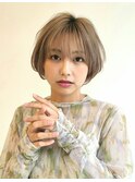 大人かわいいショートボブ