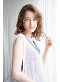 大きめウェーブの大人かわいい色気スパイラルパーマ・・担当KAYO