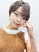 ラフマッシュショート_アースカラーくびれヘア_8017