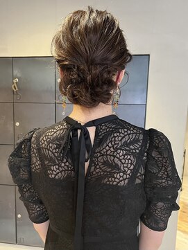 ヘアー アイス ルーチェ(HAIR ICI LUCE) 結婚式　参列　ヘアセット/今枝