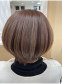 骨格修正ショートボブ