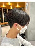 メンズ/センターパート/ニュアンスパーマ