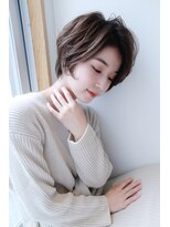 オーシャン(Ocean)&nbsp;[OCEAN Hair&Life藤原純] ニュアンスカラー大人ショート☆