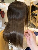 ロンド シャルム 吉祥寺(Lond charme)&nbsp;美髪ストレート 縮毛矯正 チョコレートカラー 吉祥寺