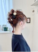 ゆかたヘア