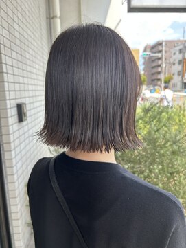 トリート 南行徳本店(TREAT) 切りっぱなしボブ×グレージュカラー♪/南行徳