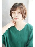 【Loamio】【大人可愛いふんわりボブ】【30代/40代/50代/60代】