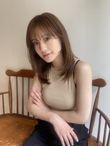 ガーランド (Garland)&nbsp;大人かわいいミディアムレイヤーカット/小顔シースルー前髪