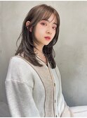 【ARTE表参道/青山】モテ髪ミディアム×ブリーチなし透明感