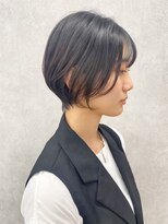 ヘアサロン ドットプラス 町田店(dot. plus)&nbsp;【中西里美】ショートボブ×黒髪