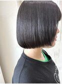 ダークグレージュ/おさまるボブ