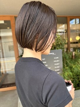 マシェリ バイ ハセ(ma cherie by HASE) 【大人ショート】自然にまとまるショートスタイル