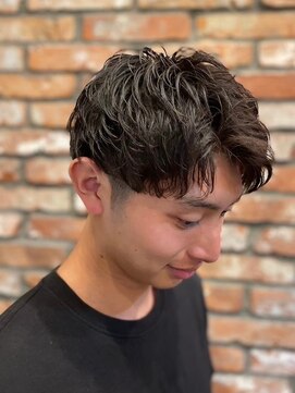 プレミアムバーバー 原宿店(PREMIUM BARBER produce by HIRO GINZA) ナチュラルパーマ