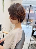 40代/50代/絶壁解消・前下がり・ショートボブ