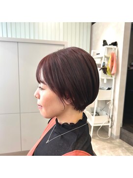 キートス(Kiitos) 【マッシュショート×チェリーピンク】トウマ