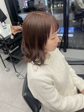 ゴウトゥデイシェアサロン 町田店(GO TODAY SHAiRE SALON) 大人可愛い暖色ブラウンカラー♪