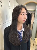 ロンドアジュール 横浜(Lond azur)&nbsp;イメチェン外ハネボブ美髪ワイドバング顔周りレイヤーカット