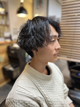 セピア 武蔵浦和店(SEPIA) セクシーさ醸し出す波巻パーマ