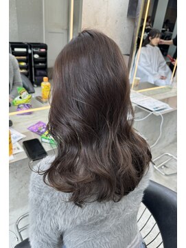 ロンドアベニール 北千住(Lond avenir) イメチェン外ハネボブ美髪ワイドバングミディアムレイヤーカット