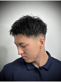 刈り上げスパイキーショート