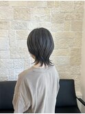 グレーアッシュ×ウルフカット【東川口 ウルフカット】