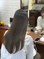ヘアケアアンドヘアデザイン リベール(L:belle) 艶髪カラートリートメントで触りたくなる手触りを