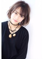 ビューブルー 亀戸錦糸町(VIEW BLUE)&nbsp;暗めカラーグランマッシュショートボブパーマ