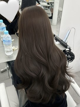 アマトウキョウスマートサロン(AMA TOKYO×Smart Salon) グレージュ   アッシュグレージュ  透明感カラー