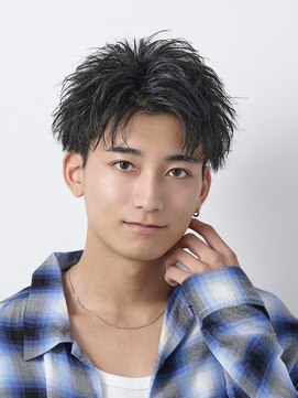 ネクストメンズ 表参道(NEXT men's) サーフカール/スパイキーショート/ブルーブラック/表参道