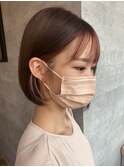 あったかピンクベージュ