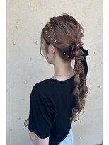 ピケ(pique)&nbsp;ツインテール/ヘアセット/パーティースタイル/20代/30代/40代