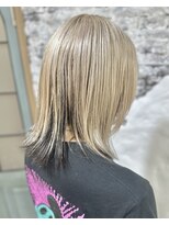 ラウラアンドロー(LAURA&RO) ダブルカラー/ケアブリーチ/インナーカラー/ベージュ【塚口】